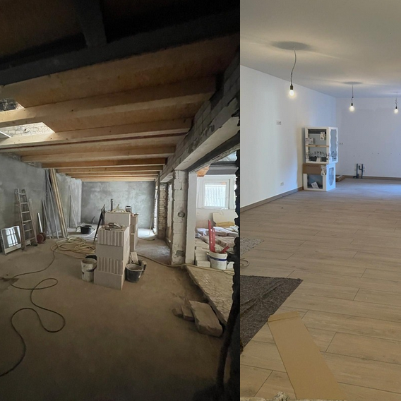 Fußbodenverlegung Komplett